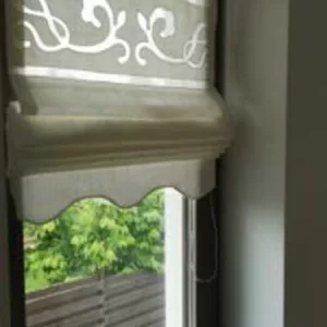Stor roman pentru dormitor/living cu detaliu brodat