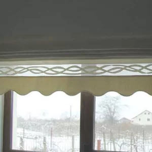 Stor roman pentru bucătărie cu broderie orizontală
