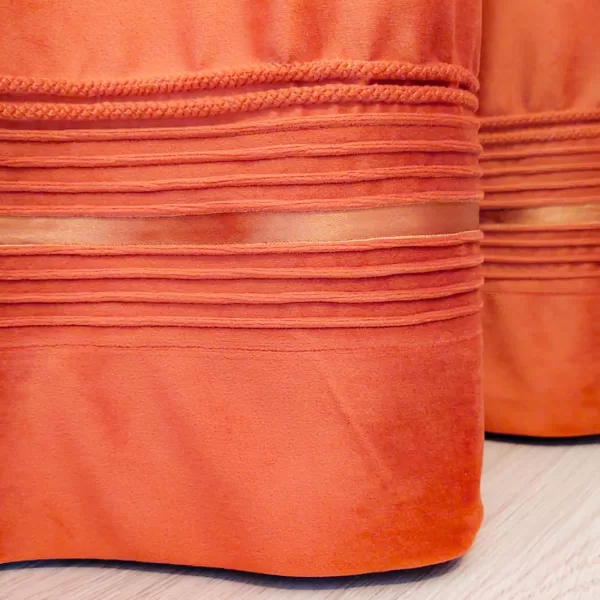 Draperie cu cusături și benzi decorative - imagine 4